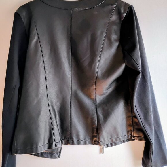 ALFANI Faux Leather Jacket - Picture 3 of 4